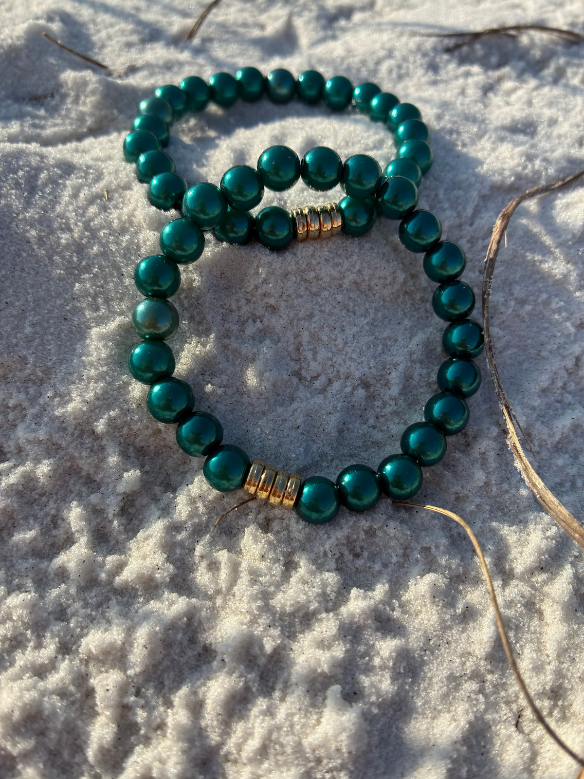 The Cleopatra - Green Stack bracelet