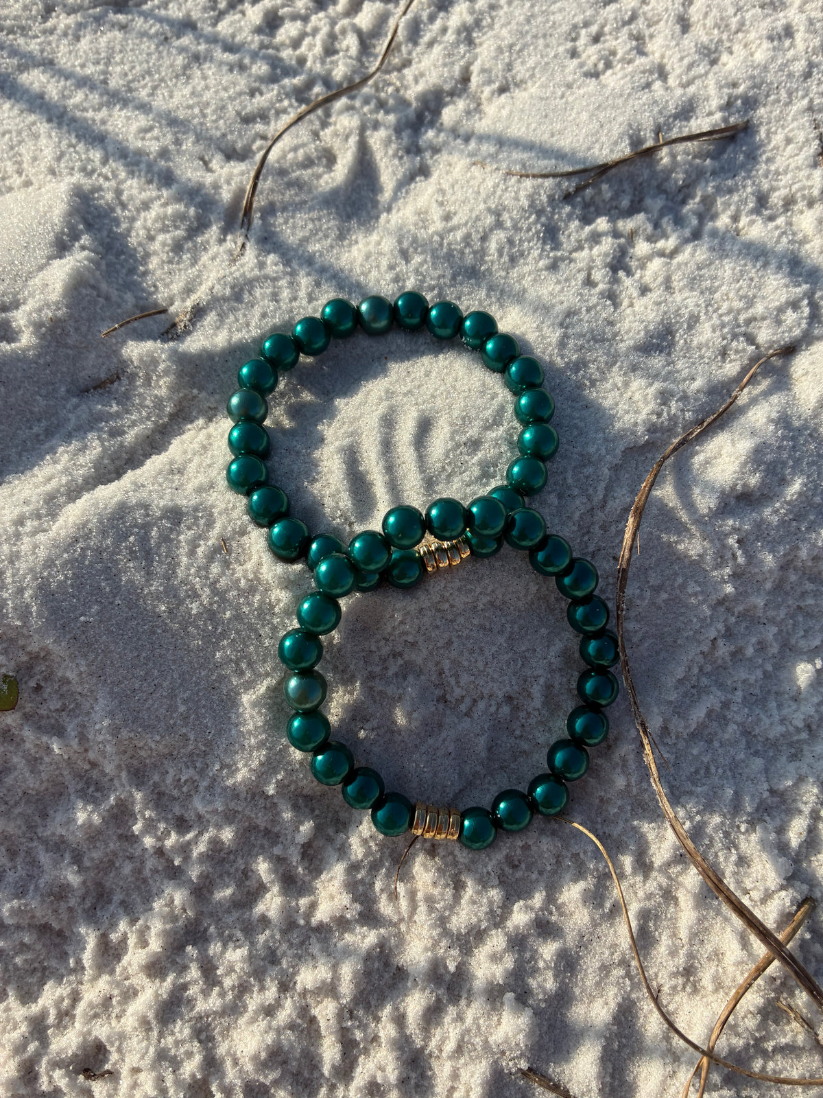 The Cleopatra - Green Stack bracelet